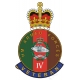 4th RTR Royal Tank Regiment HM Armed Forces Veterans Sticker